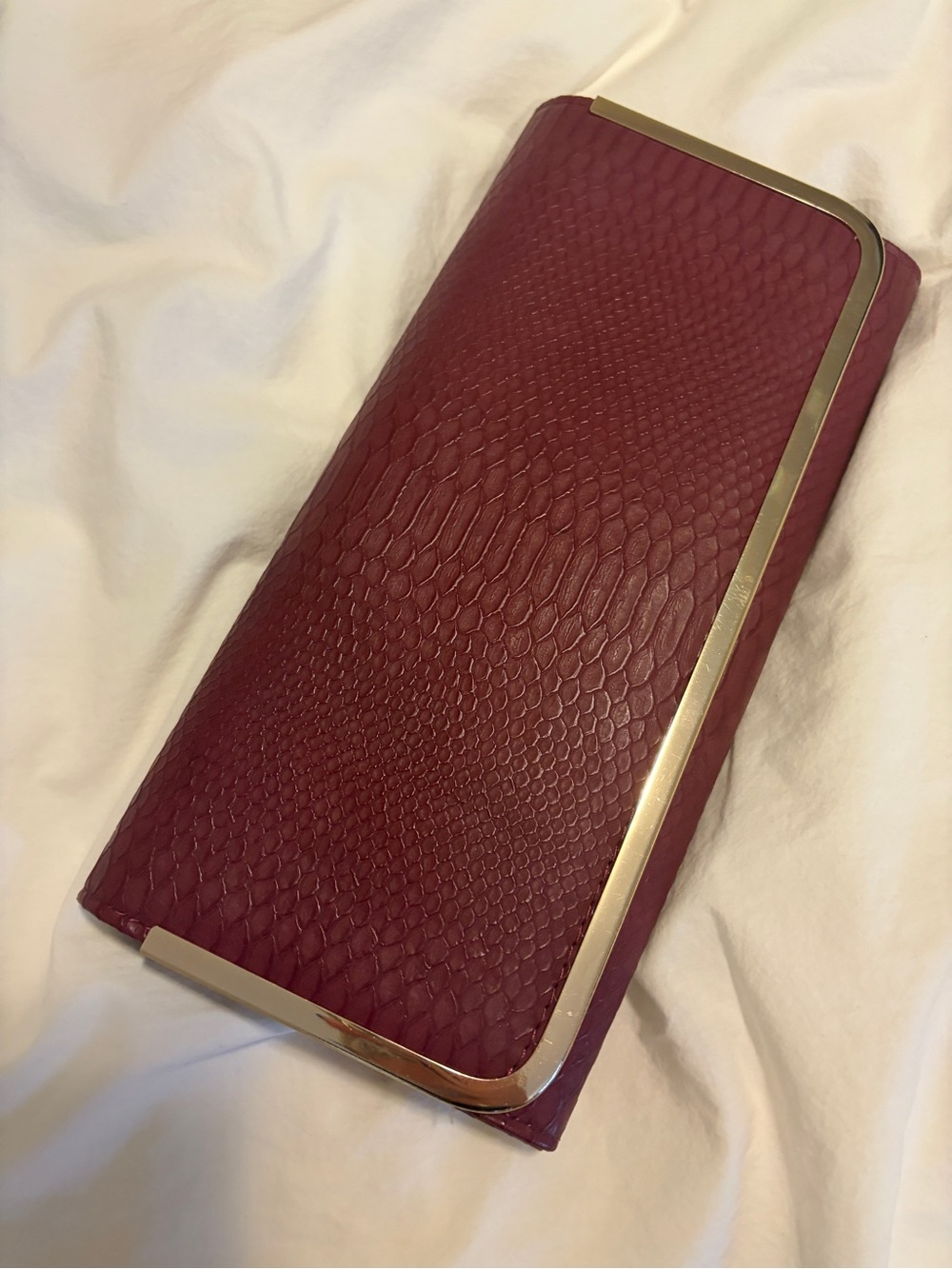 Aldo Snake Print Clutch